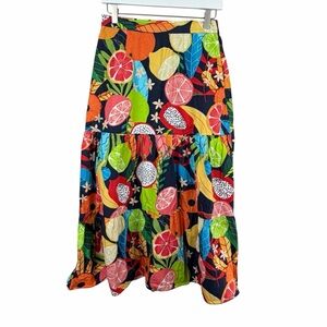 Maude Vivante Ada Skirt in the Fruit of the Forest Print XS